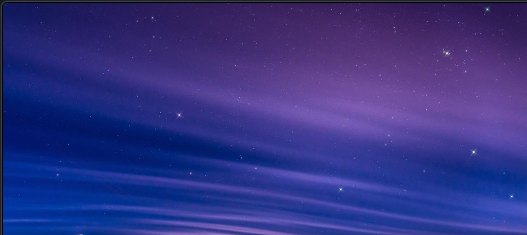 Abstract blue and purple night sky.